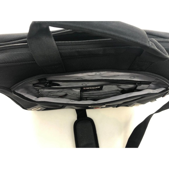 SwissGear Developer SL Black 15" MacBook Pro SlimCase w iPad Pocket - NEW - NWT - Picture 3 of 4